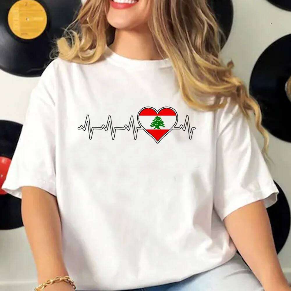 Lebanon women soft fabric trendy tshirt female graphic clothes Z260314