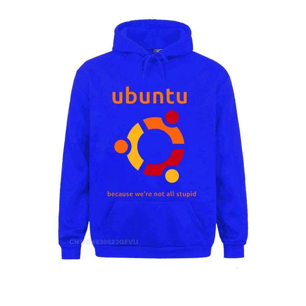 Men's Hoodie Ubuntu Linux Satire Geek Humor Novelty Cotton Sweater Crewneck Clothes Adult Oversized Z260315