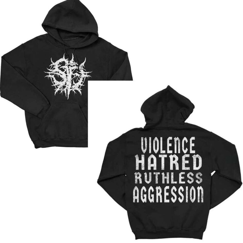 Scumfuck _Ruthless Aggression_ Pullover Hoodie 2026 Autumn Winter High-end Luxury Is for Both Men and Women Z260314