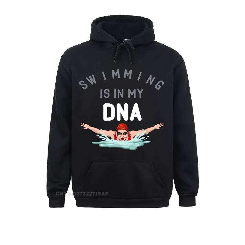 Swim Swimmer Love Funny Swimming Girl Sport Practice Pullover Hoodie Geek Sweatshirts Newest Hoodies Men Preppy Clothes Z260315