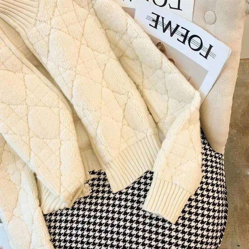 Women's Autumn Winter Tops Coat Long Sleeve Sweater High Neck Slim Loose Leisure Simple Design Fashion Soft Comfortable Niche Z260313