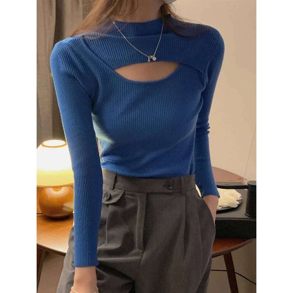 Autumn Winter Sexy Hollow Out Women Sweaters Slim Vintage Jumper Soft Warm Pull Female Casual Turtleneck Pullovers Knitted Tops Z260314