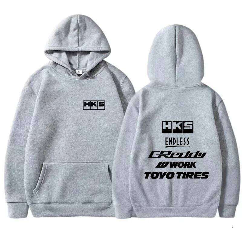 2025 Fashion Cool Hoodie Japan JDM Modified Car HKS ENDLESS Hoody Men Women Vintage Casual Sweatshirt Long Sleeve Pullovers Z260314