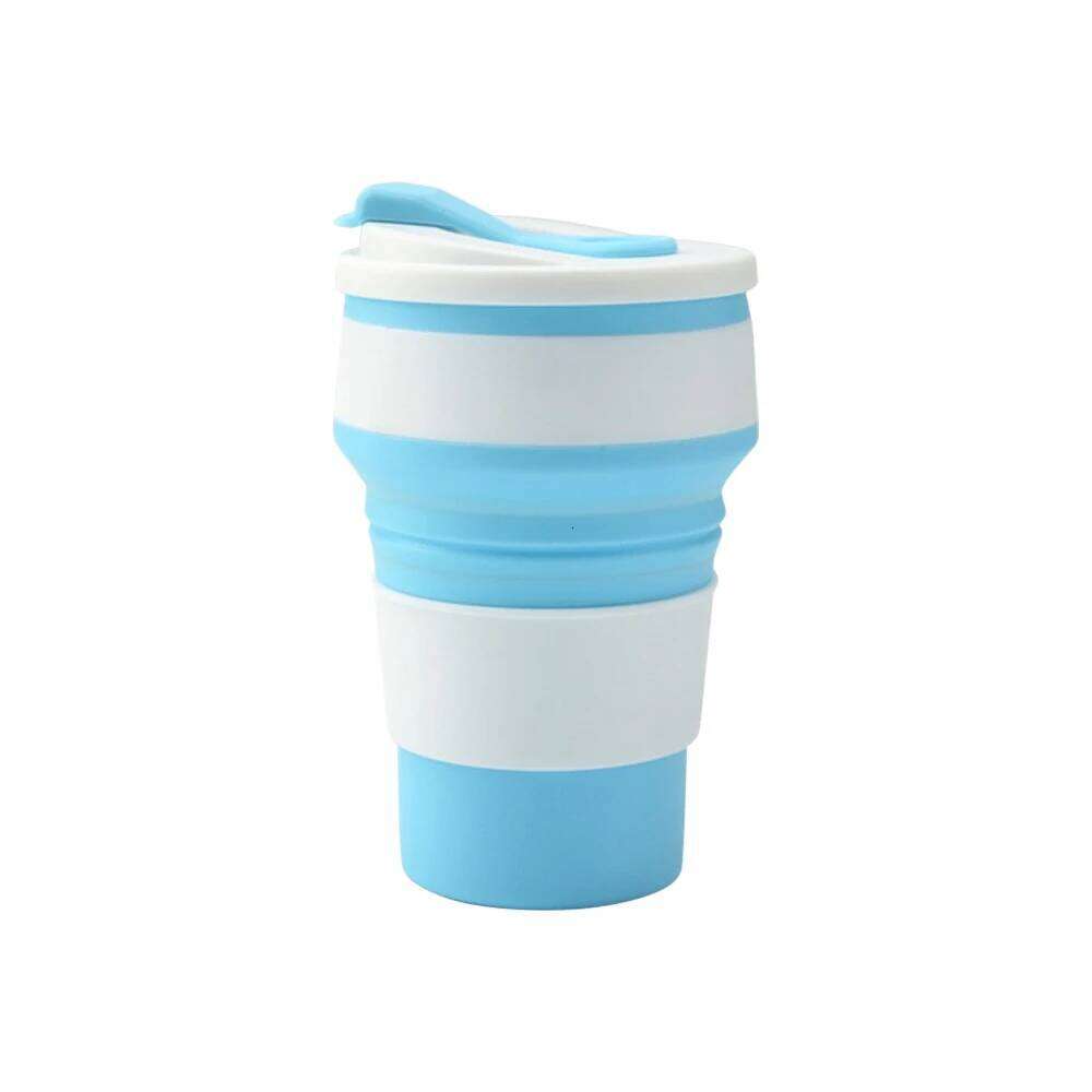 Sport Mug Folding Cup Coffee Foldable Silicon Bpa Free Best Seller Collapsible Travel Food Grade Silicone Minimalist Color Box Z260314