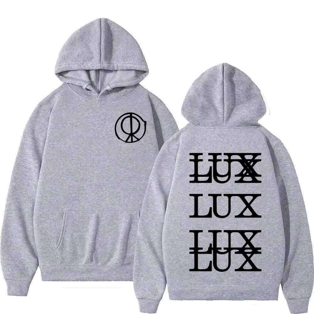 Singer Rosala LUX Album Vintage Graphic Hoodie Winter Fleece Fashion Clothing Pullover Top Men Women Harajuku Casual Sportswear Z260314