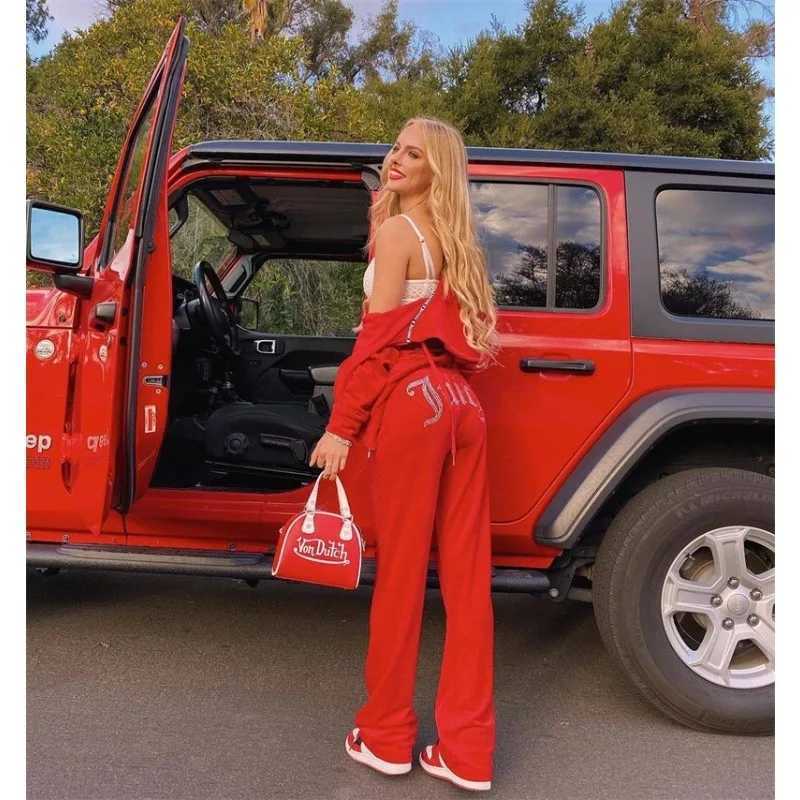 2pcs/set Womens Autumn Winter Hooded Jogging Set Comfortable Long Sleeve Coat and Pants Casual Two-Piece Sweatsuit for Running M260313