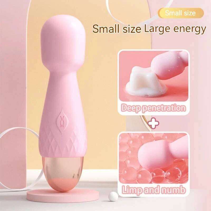 Compact Dual-Action Vibrator Mini G-Spot Clitoral Stimulator for Women with Ergonomic Design & Whisper-Quiet Operation 26H0313