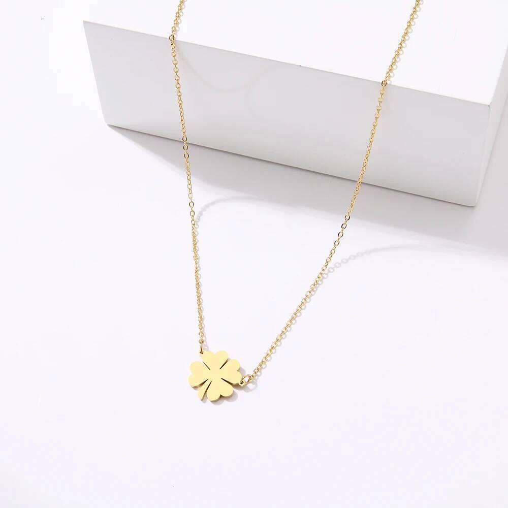 DOTOFI Cr Pendant Necklace For Women Stainless Steel Quality Fashion Jewelry H260312