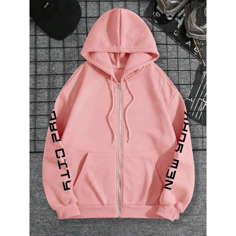 2025 high-quality fashionable printed comfortable loose classic vintage versatile casual sweatshirt Z260314