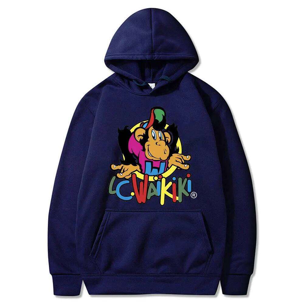 Lc Waikiki Merchandise Hoodie Men Women Fashion Brand Anime Sweatshirt Monkey Funny Graphic Print Hoodies Man Sweatshirts Z260314