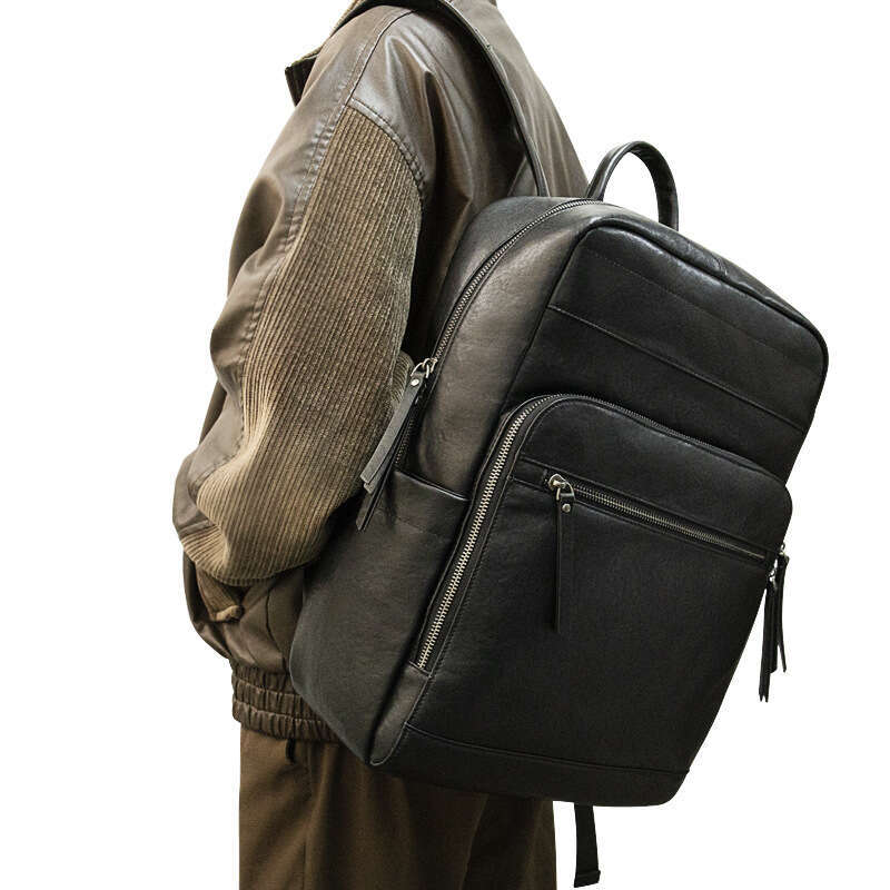 Luxury Shoulder Bags Totes Hobo New Top Layer Cowhide For Men Business Commuter Large Capacity Laptop Bag Fashionable Casual Travel Backpack SENYY