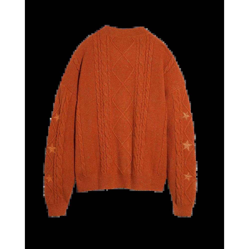 Fans-made The Life Of A Showgirl TS Merch Cardigan Sweater Valentine's Gift Orange Long Sleeve Knitted 003 Z260313
