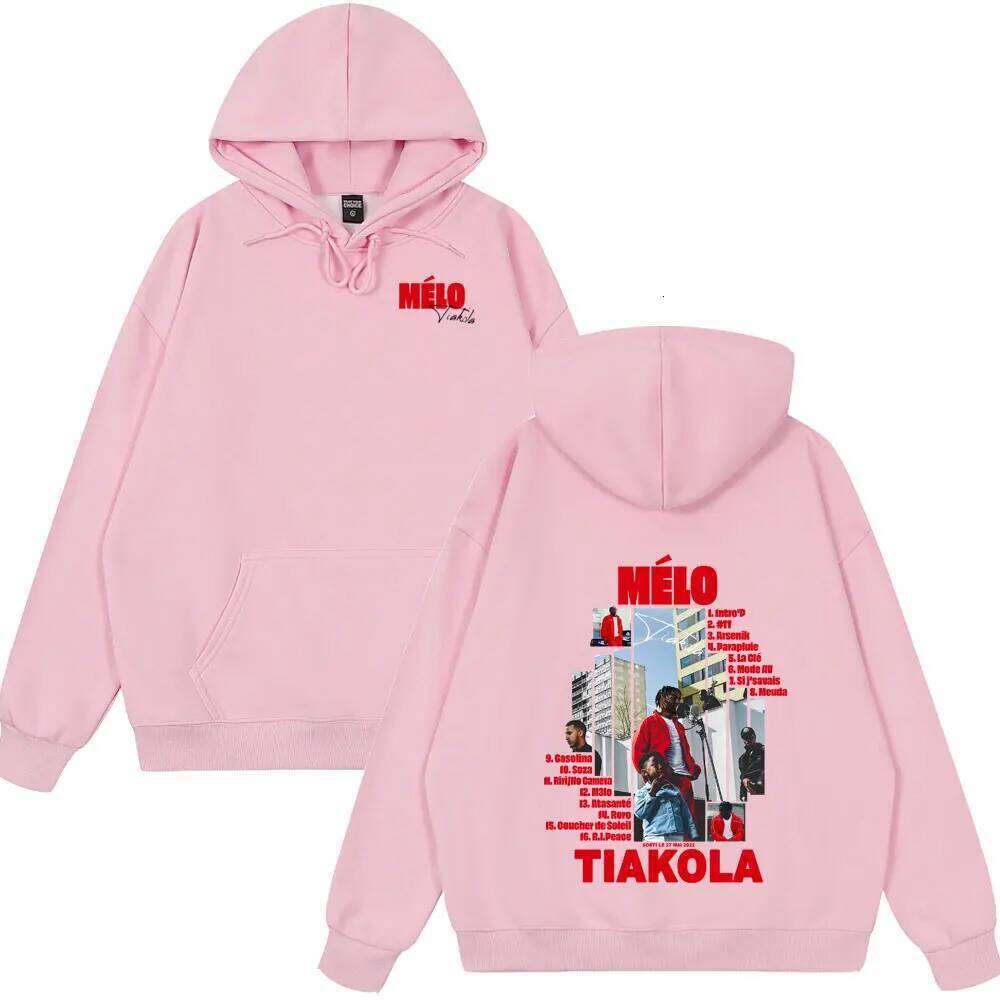 Rapper Melo Tiakola Double Sided Print Hoodies Men Women Hip Hop Pop Music Clothes Unisex Fashion Wears Casual Oversized Hoody Z260315