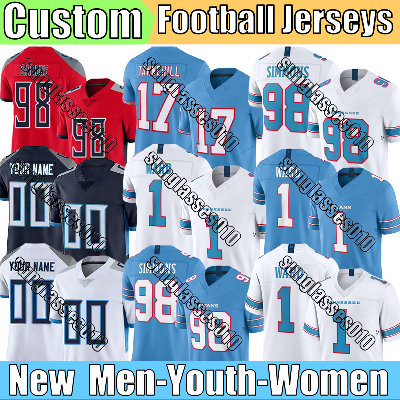 Tennessee city TitansS jersey Ward Simmons Pollard Jerseys Simmons McNair Football Jerseys Ridley Moon Campbell George Football Jerseys
