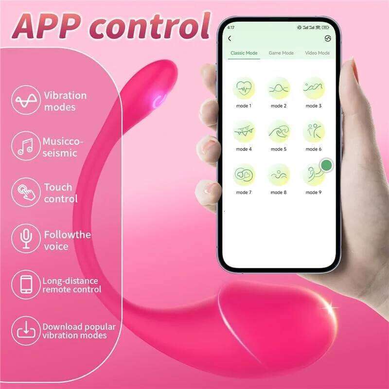 Wireless Vibrator APP Remote Control Dildo Panties Wear Vibrating Egg G Spot Clit Stimulator Massager Sex Toys for Women 26H0313