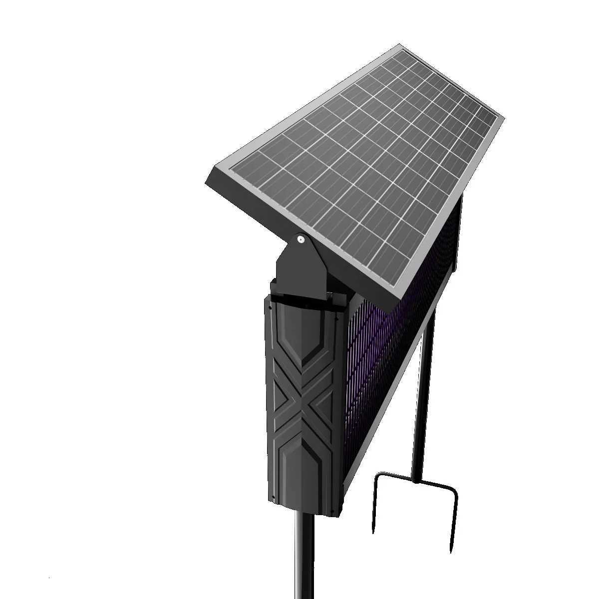 JOYINLED 20W/40W Electric Fly Killer Solar Rechargeable Mosquito Zapper Waterproof Outdoor Insect Killer Patio Garden Backyard H260313