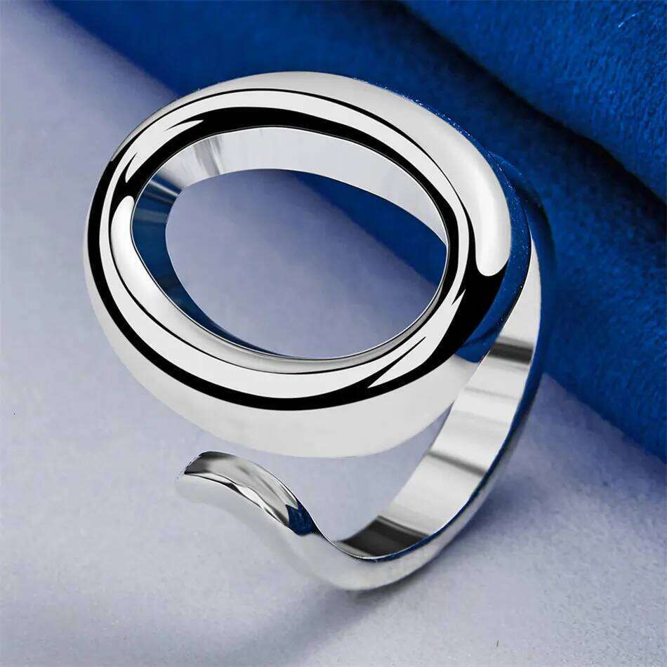 1 piece 925 Pure Silver Openwork Delicate Round Ring for Women Jewelry Gifts Wedding Accessories H260312