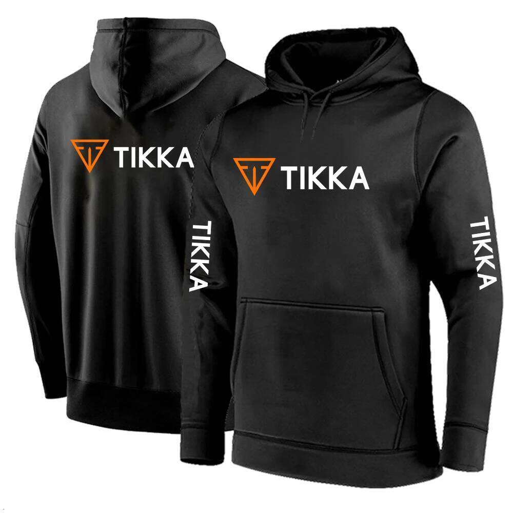 Tikka By Sako Finland Firearms Logo 2022 Men's New Solid Color Fashion Hip Hop Sweatshirt Pullover Printing Casual Hoodies Tops Z260314
