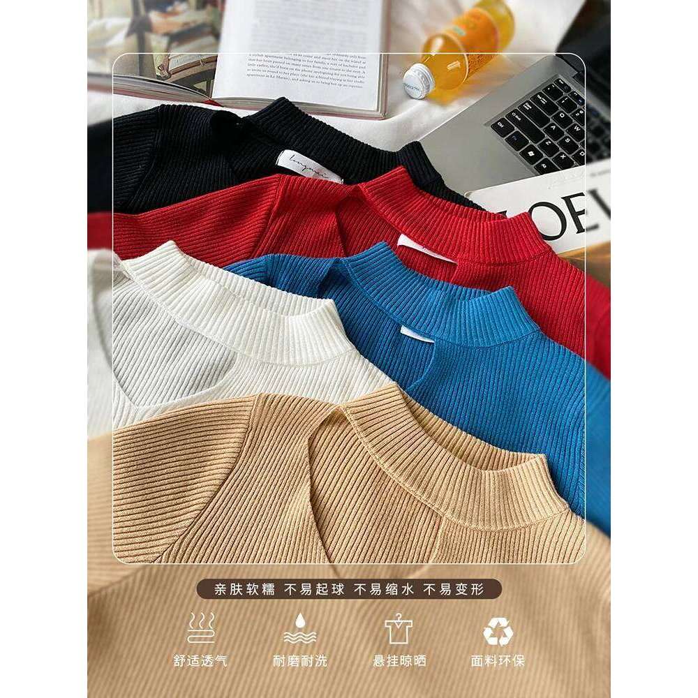 Basic Hollow Out Sweaters Autumn Winter Tops Slim Jumper Soft Warm Pull Women Pullover Knitted Sweater 2026 Z260313
