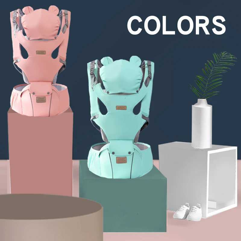 Baby Carrier Ergonomic Baby Hipseat Carrier Front Facing Kangaroo Baby Wrap Carrier Infant Sling Infant Hipseat Waist Baby Gear X260313