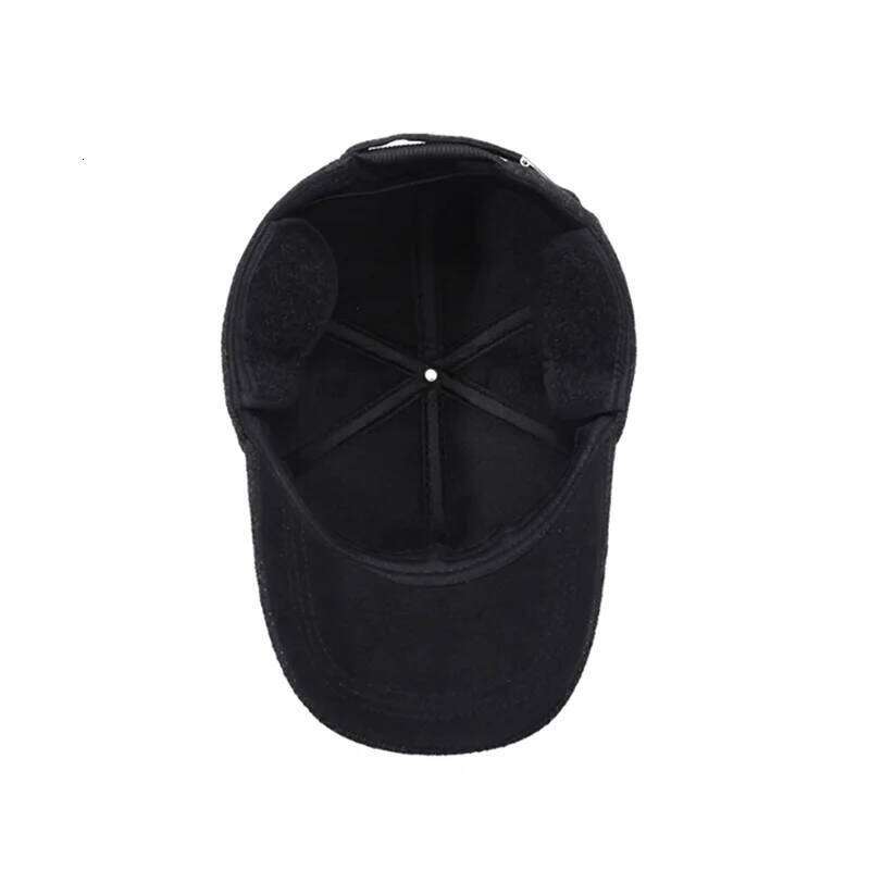 NORTHWOOD Men's Winter Hat Thickened Thermal Cotton Baseball Cap with Ear Flaps for Outdoor Cold Weather Snapback Trucker Caps Z260314