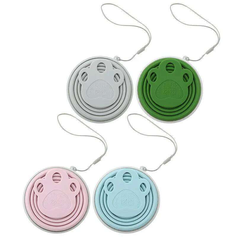 Riding Silicone Portable Compression Outdoor Camping Water Foldable Travel Food Grade Mouthwash Cup Z260313