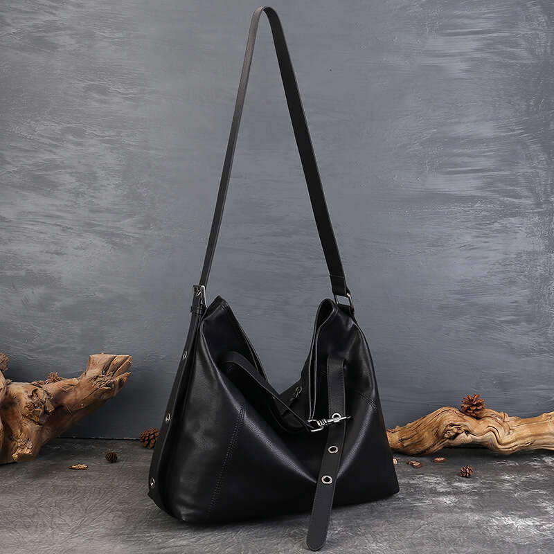 Luxury Shoulder Bags Totes Hobo Top Layer Cowhide Commuter Large Capacity Tote Lazy Single Crossbody Women S Vintage Lock Computer Bag SENYY