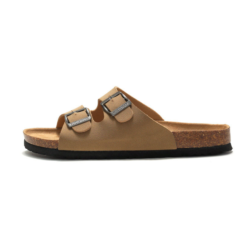 RUIZUSTOCK 2026 Spring and Summer New Casual Designer Flat Slippers Fashionable Breathable Beach Shoes for Men and Women