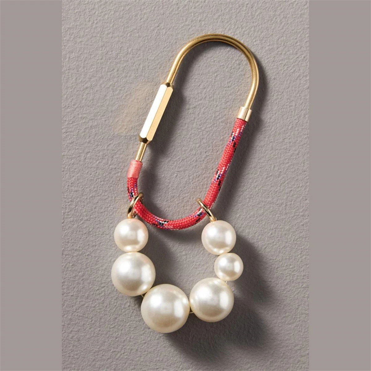 selling colorful shoelace pendant hand woven keychain internet pendant colorful rope bead DIY 260311