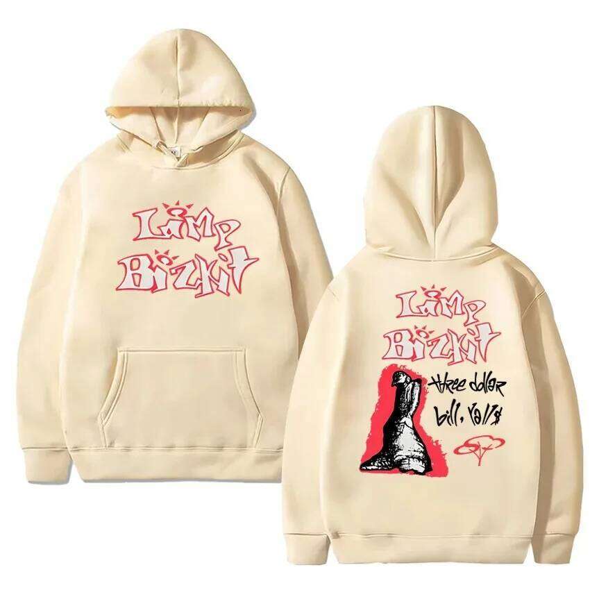 2026 New in Rock Band Limp Bizkit Vintage Double Sided Streetwear Oversized Fleece Print hot product Unisex Cotton soft Z260314