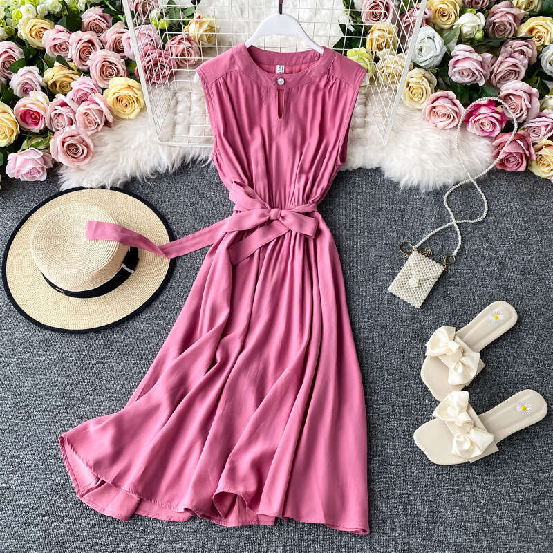 Designer Fashion 2026 New Women's Elegant Goddess Style Socialite Dress Waist Slimming A19 Mature Femininity