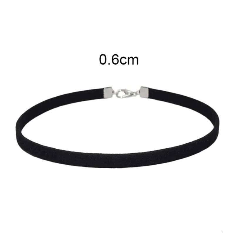 1Pc Korean Kpop Girl Vintage Clavicle Neck Accessoires DIY Punk Gothic Black Sexy Velvet Party Women Choker Necklaces Jewelry H260312
