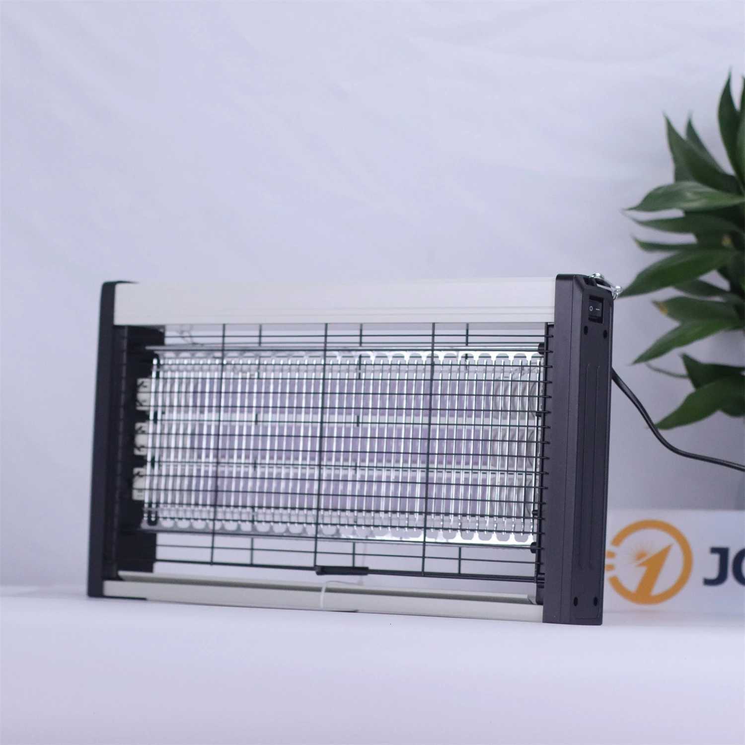 JOYINLED Indoor 3-Tube Mosquito Killer Light Sleek Wall Mount Bug Zapper Lamp with Blue Light for Bedroom Living Room Kitchen H260313