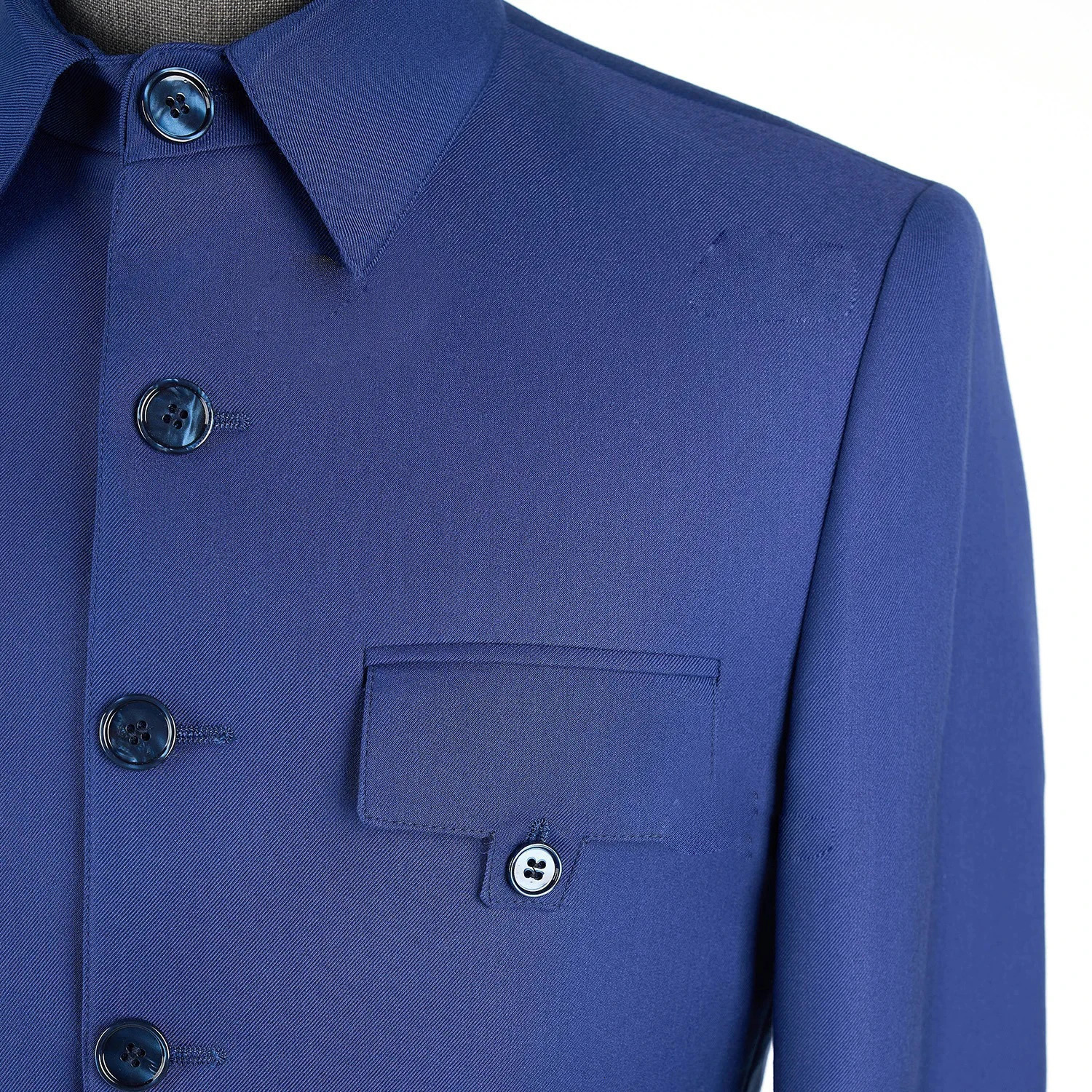 Safari Men Suits Official Daily Wear Stand Collar TailorMade Formal Casual Business Costume Homme 260313