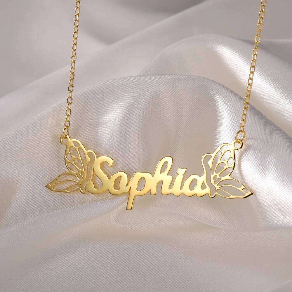 Custom Necklace for Women Men Stainless Steel Customized Personalized Arabic Name Choker Chain Jewelry Valentine's Day Gift H260312