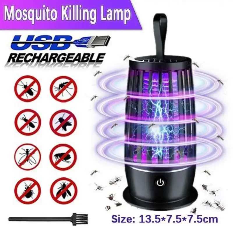 Portable Mosquito Killer Lamp Wired/Wireless Electric Fly Trap Bedroom Silent Mosquito Killer Lamp Outdoor Mosquito Repeller H260313