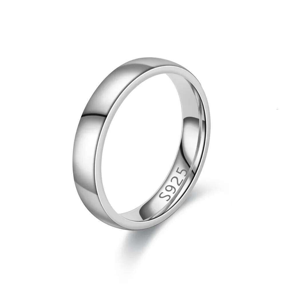 Classic Simple Gold and Silver Color Stainless Steel Couple Rings for Women Men Fashion Wedding Finger Jewelry r Gift H260312