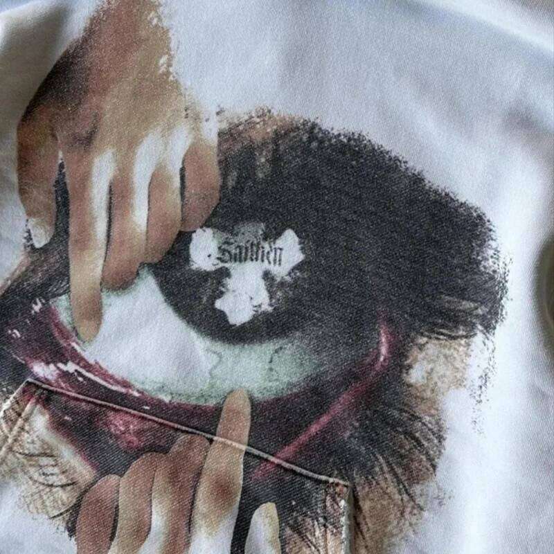 Woman Sweatshirts Streetwear Y2K Aesthetics Graphic Print Oversized Pullover Hoodie Sweatshirt Fall Clothes Z260314