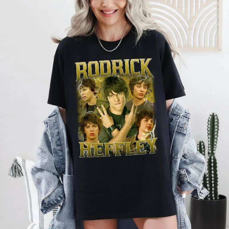 Rodrick Heffley Printed Women's Comedy and Film Style Top Spring/Summer Pure Cotton Unisex Short Sleeve T-shirt Z260314