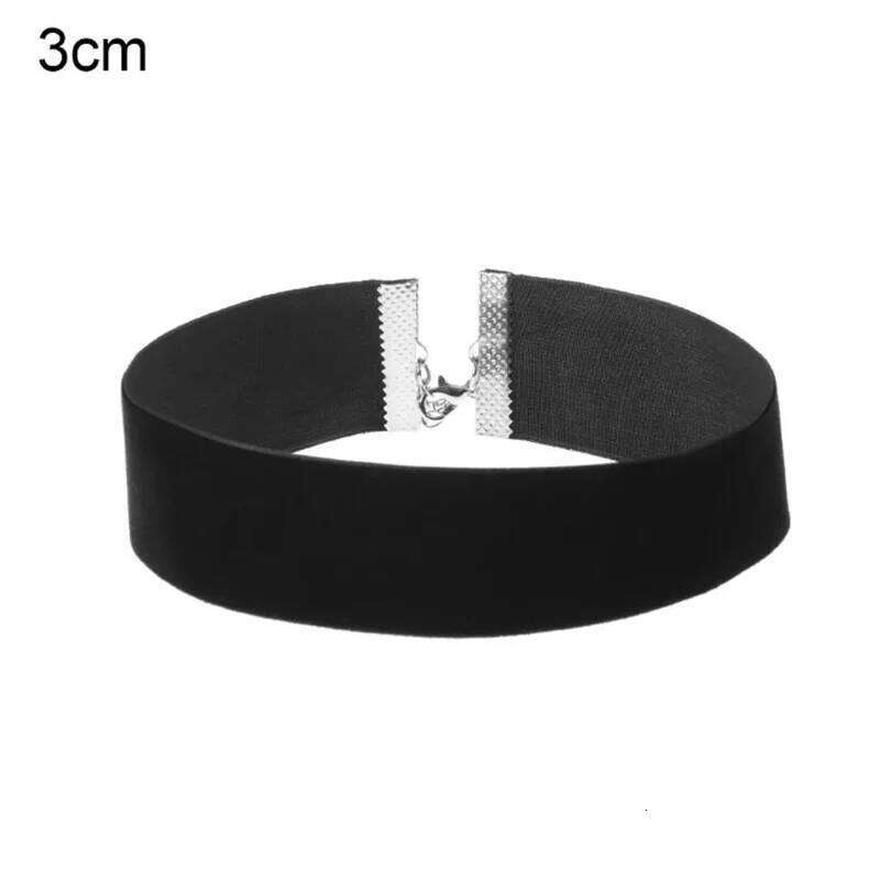 1Pc Korean Kpop Girl Vintage Clavicle Neck Accessoires DIY Punk Gothic Black Sexy Velvet Party Women Choker Necklaces Jewelry H260312