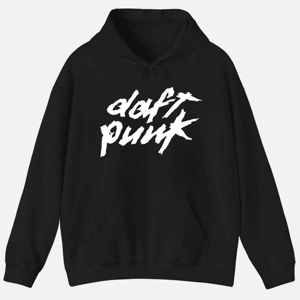 D-Daft Punk Men Long Sleeve Graphic Sweatshirt Quality Clothing Autumn Streetwear Custom Hoodie Funny Clothes Unisex Tops Plain Z260314