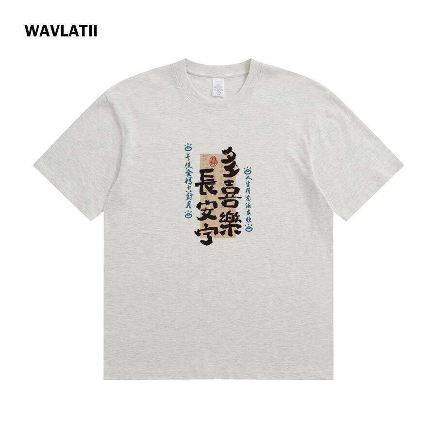 WAVLATII Women New 100% Cotton T shirts Female Cool Character Printed Tees Lady White Black Short Sleeve Casual Summer Tops Z260314