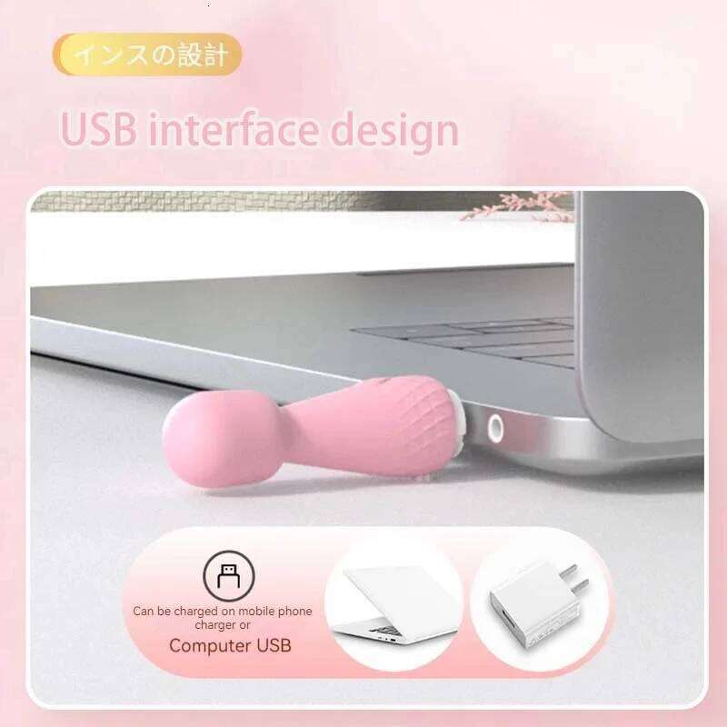Compact Dual-Action Vibrator Mini G-Spot Clitoral Stimulator for Women with Ergonomic Design & Whisper-Quiet Operation 26H0313