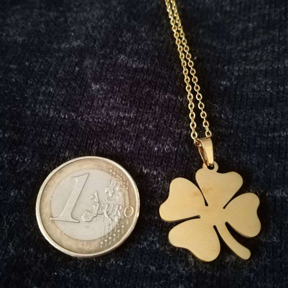 Unisex Stainless Steel Cr Pendant Necklace Gold & Silver Color Adjustable Chain for rs Engagement Jewelry H260312