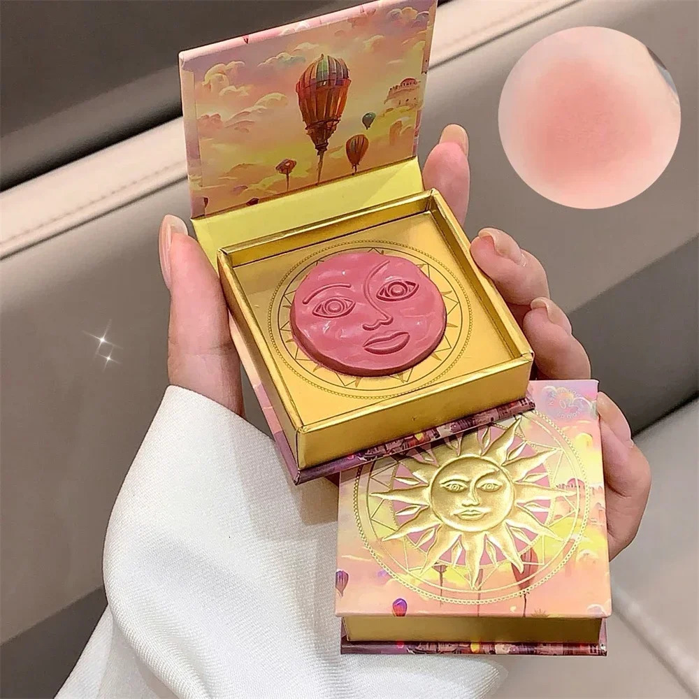 Expression Blush Cream Brown Cheek Face Rouge Relief Sunshine Blusher Mud Low Color Rendering Smooth Brightening Outline Makeup 260305