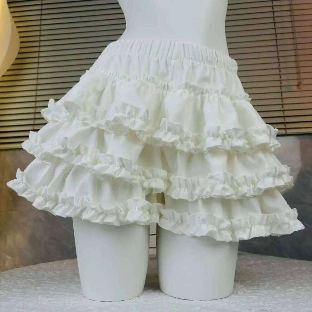 Sweet Ballet Girls Y2k Kawaii Lolita Vintage Cake Skirt Women Bow Lace Ruffles Party Mini Skirts Faldas Mujer Z260314
