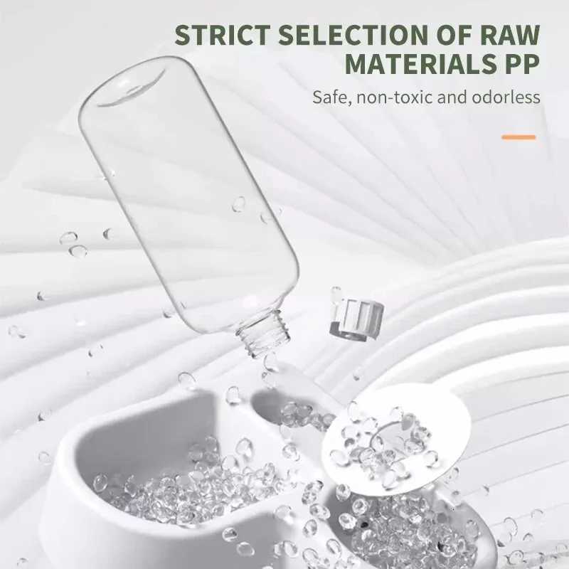 Automatic Drinking Fountain Pet Bowl Moisture-Proof Cat and Dog Feeding Basin For Water and Food Bowl H260313