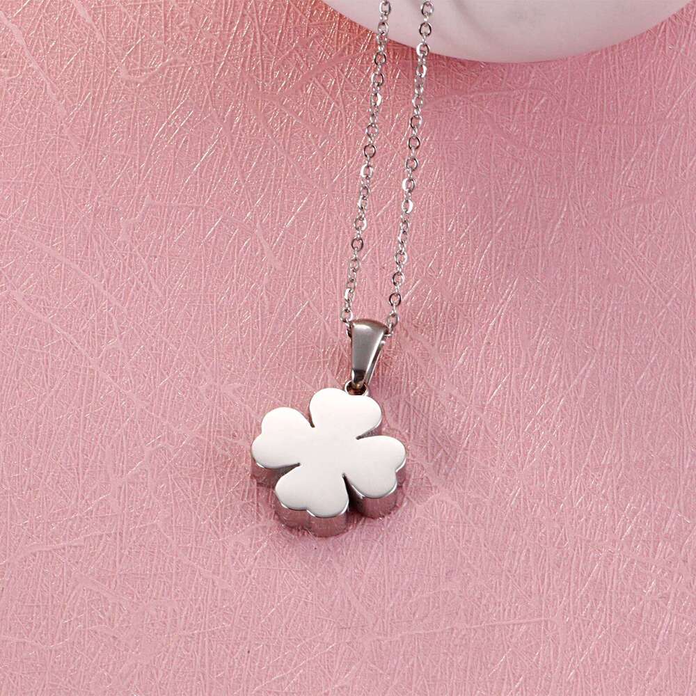 Stainless Steel Cr Necklace For Women Pendant Choker Fashion Simple Cheap Jewelry Accessories H260312