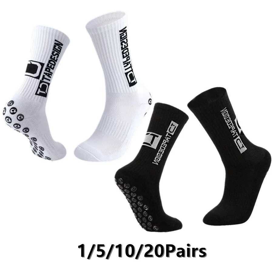 Non-Slip Grip Socks Men Women Breathable Shockproof Great for Football Baseball Soccer Running Hiking Tennis Athletic Socks D260313