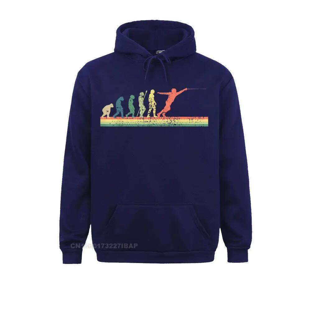 Fencing Funny Gift Vintage Hoodie Summer Autumn Hoodies Long Sleeve Outdoor Sportswears 2021 Discount Geek Sweatshirts Z260314